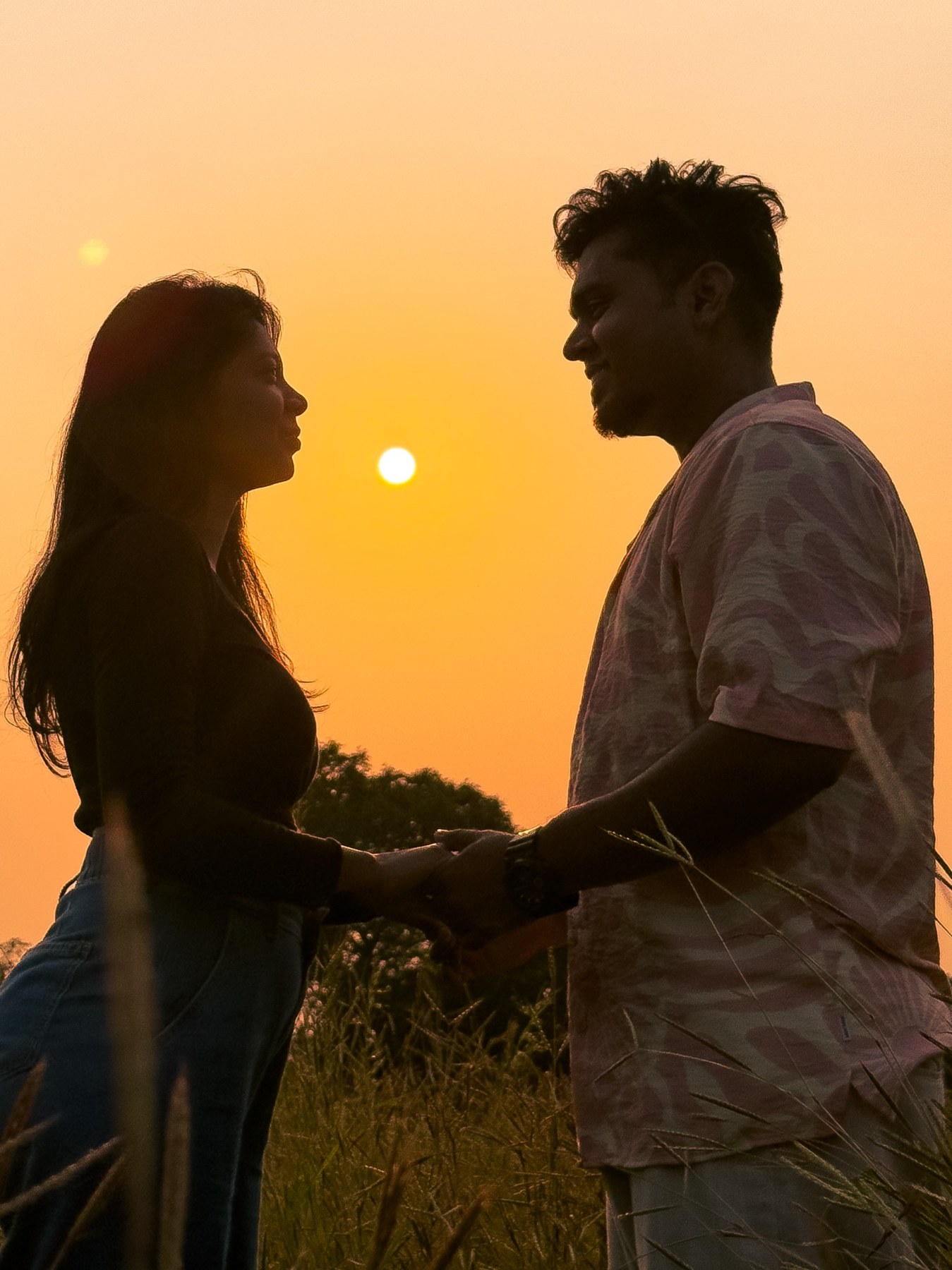 Vaibhav and Anuja together — memory 1