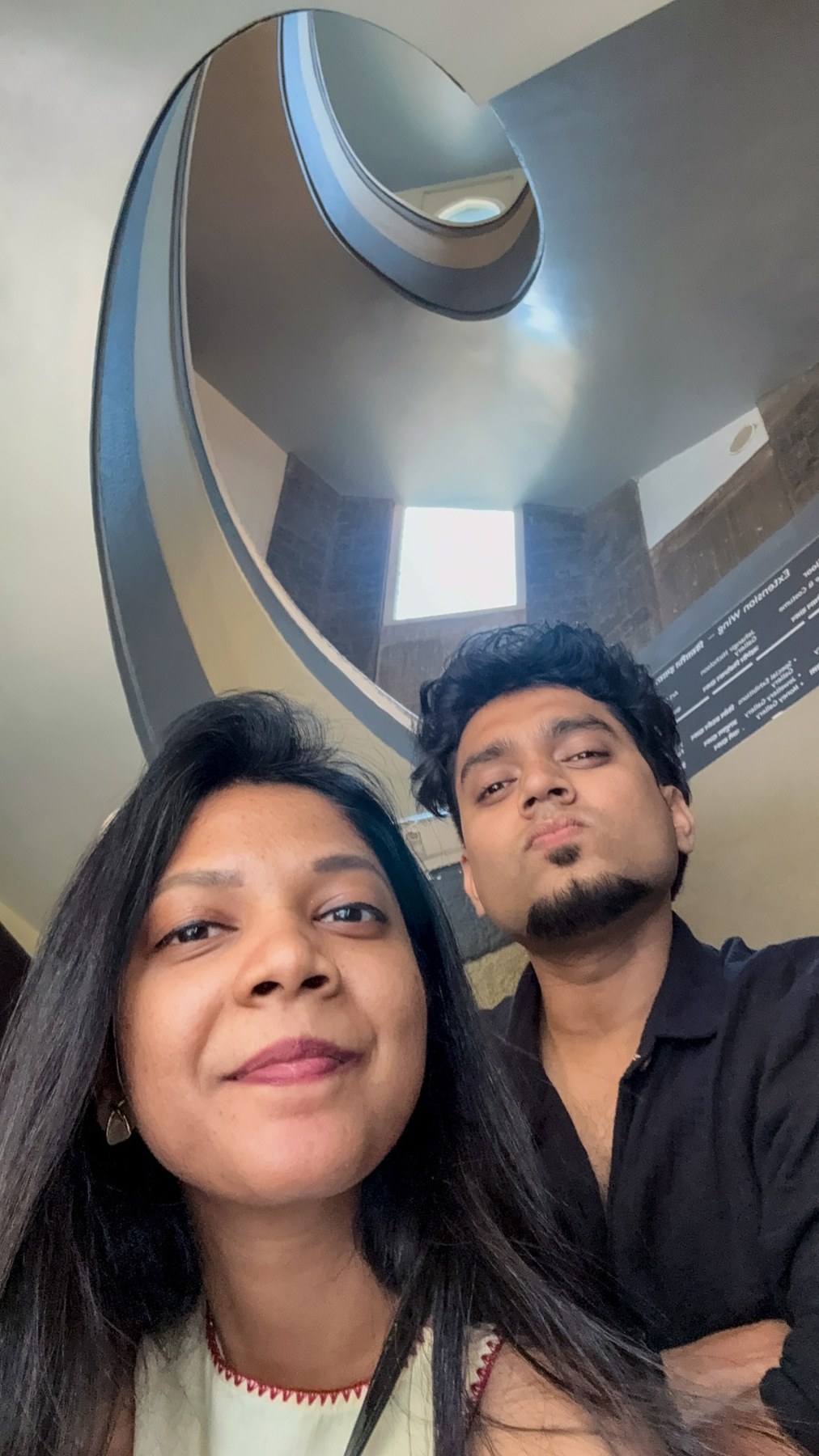 Vaibhav and Anuja together — memory 5