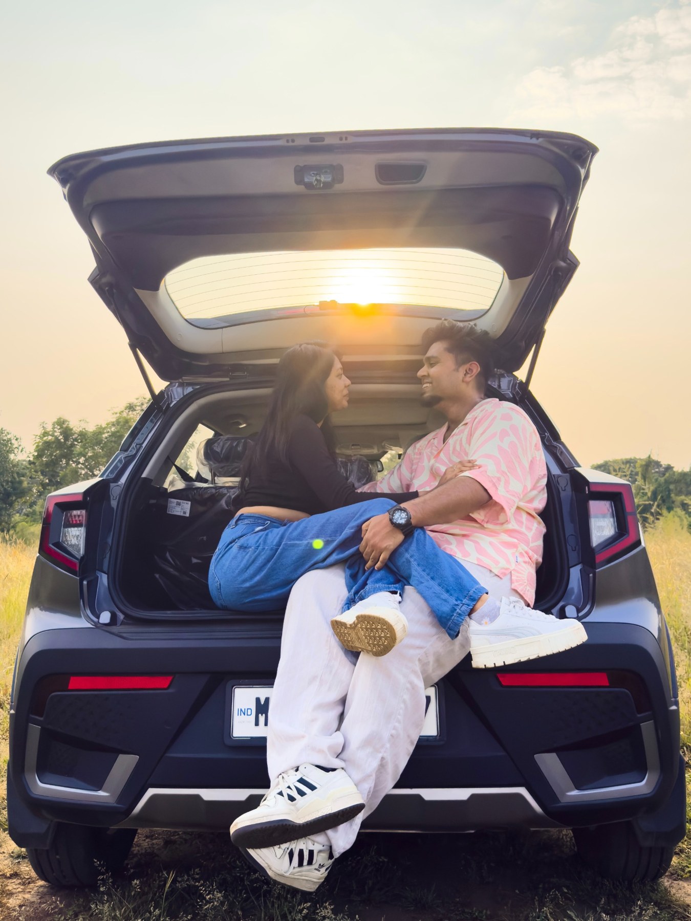 Vaibhav and Anuja together — memory 7